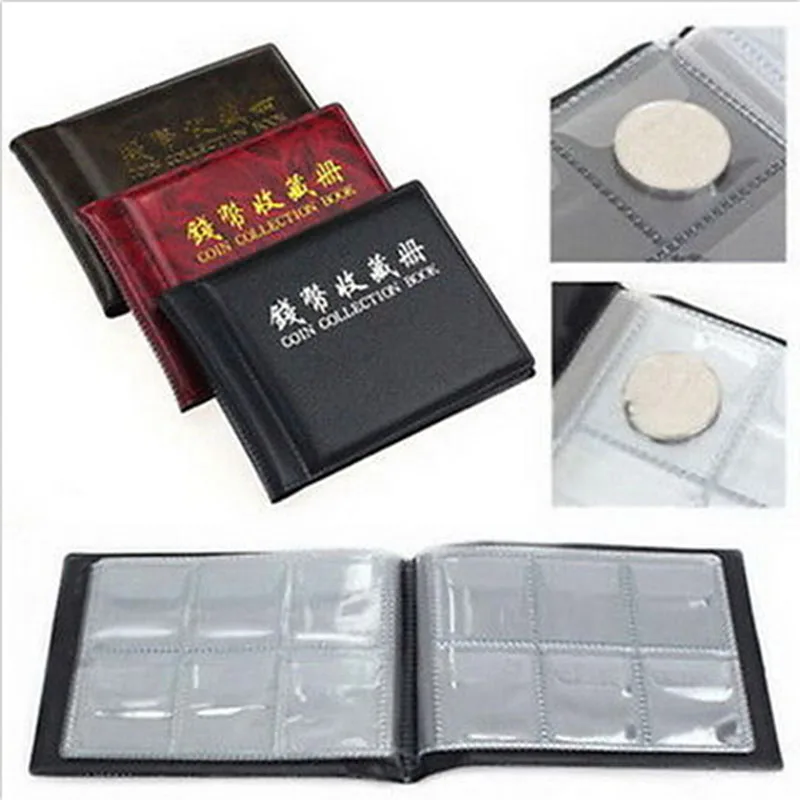 1 * Coin Album Coins Collection Book Binding Type 10 Pages Suitable For Collecting Coins Tokens Medals Badges Etc
1 * Coin Album Coins Collection Book Binding Type 10 Pages Suitable For Collecting Coins Tokens Medals Badges Etc