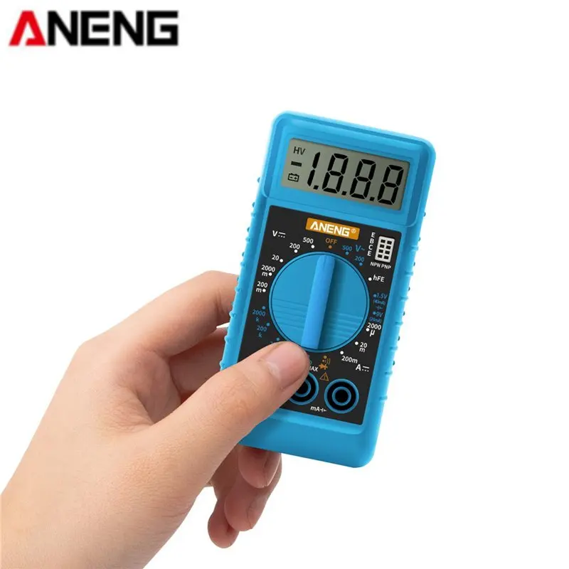 ANENG DT812 портативный цифровой мини-мультиметр с зуммером, защита карман от перегрузки напряжения, Ампер Ом, Измеритель постоянного тока, ЖК-си...
ANENG DT812 портативный цифровой мини-мультиметр с зуммером, защита карман от перегрузки напряжения, Ампер Ом, Измеритель постоянного тока, ЖК-си...
