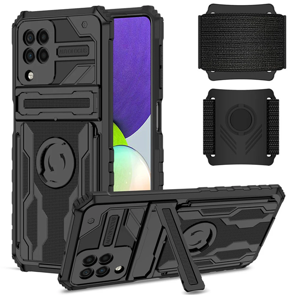 Shockproof Case for Samsung Galaxy A22 S 5G Card Bracket Stand Holder Back Cover for Galaxy A22S Case A 22 SM-A226 A225 Funda
Shockproof Case for Samsung Galaxy A22 S 5G Card Bracket Stand Holder Back Cover for Galaxy A22S Case A 22 SM-A226 A225 Funda