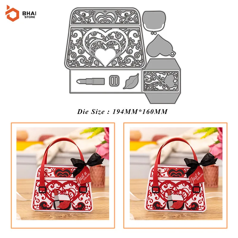 Carbon Steel Metal Cutting Die DIY Two Handbag Suitable for decorative Scrapbook Album Festival Card Making 2021
Carbon Steel Metal Cutting Die DIY Two Handbag Suitable for decorative Scrapbook Album Festival Card Making 2021