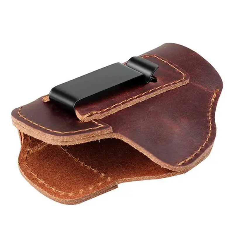 

Leather IWB Concealed Carry Gun Holster For Springfield XD/XDS/XDM Sig Sauer P220 P226 P229 P239 P250 Pistols Clip Case Hunting