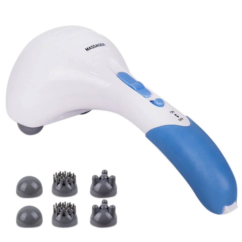 Electric Handheld Massager Cartoon Dog Double-Headed Massage Stick Relax Stick Roller with 6 Massage Heads EU Plug
Electric Handheld Massager Cartoon Dog Double-Headed Massage Stick Relax Stick Roller with 6 Massage Heads EU Plug