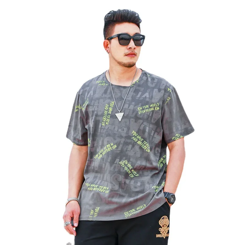 Summer Popular Logo Thin Big Yards Men's Body Men's Printed T-shirts Round Collar Set Of Broken Beautiful T-shirt Male Head
Summer Popular Logo Thin Big Yards Men's Body Men's Printed T-shirts Round Collar Set Of Broken Beautiful T-shirt Male Head