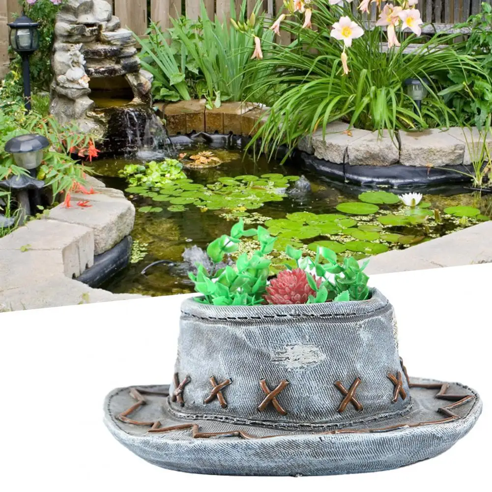 Stable Small Wide Application Succulent Planter Bright Color Plant Holder Hat Shape Garden Decoration
Stable Small Wide Application Succulent Planter Bright Color Plant Holder Hat Shape Garden Decoration