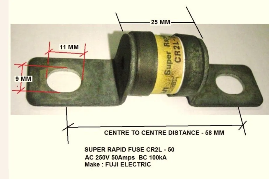 Предохранители: CR2L-50/UL 50A 250 V/CR2L-16/UL CR2L-25 CR2L-30/UL CR2L-40 CR2L-63/UL CR2L-75/UL 250V aR (RGS11) | Автомобили