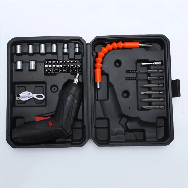 Household Rechargeable Electric Screwdriver Set Mini Screw Electric Drill Set Household Emergency Repair Tool Box Hand Tools
Household Rechargeable Electric Screwdriver Set Mini Screw Electric Drill Set Household Emergency Repair Tool Box Hand Tools