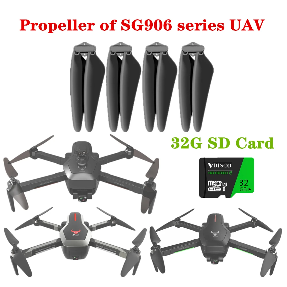 UAV SG906Pro Spare Parts RC Drone SG906MAX Propellers Quadcopter SG906 Blade Accessory
UAV SG906Pro Spare Parts RC Drone SG906MAX Propellers Quadcopter SG906 Blade Accessory