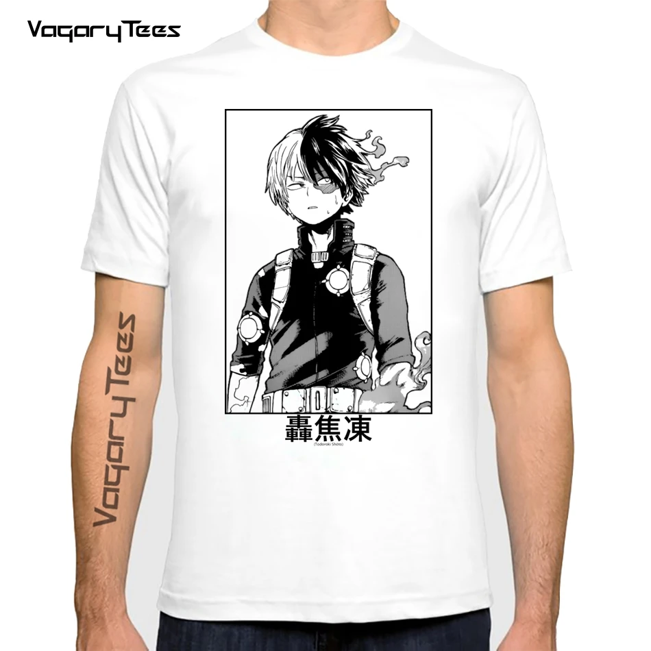 Todoroki Shōto Essential T-Shirt anime t-shirt homme summer short sleeve t shirt men white casual tshirt unisex streetwear
Todoroki Shōto Essential T-Shirt anime t-shirt homme summer short sleeve t shirt men white casual tshirt unisex streetwear