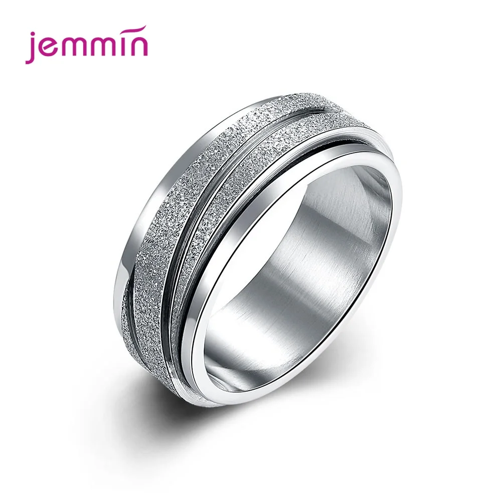 

Романтические ювелирные изделия из нубука, кольца для пар, для влюбленных, простой Титановый стальной Роскошный бренд, обручальное кольцо