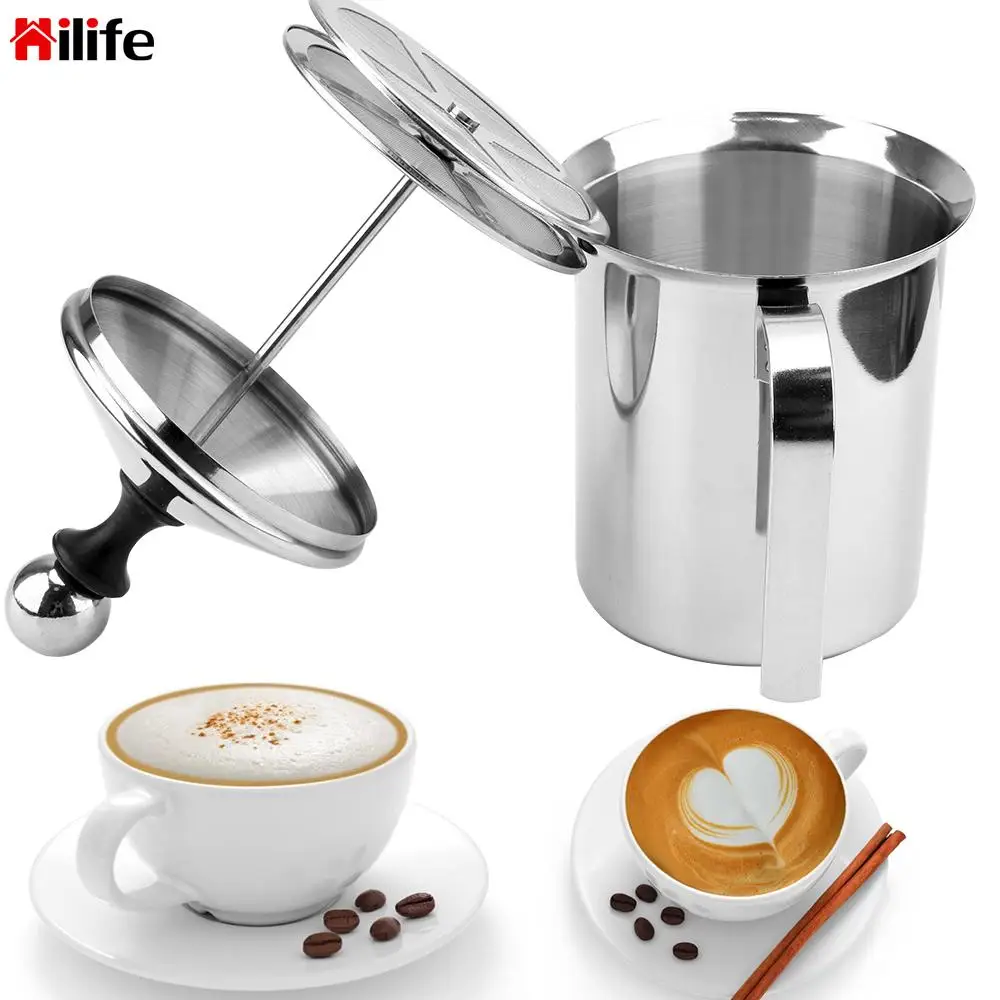 Миксер для молока ручной, вспениватель, с двойной ячеек, из нержавеющей стали, 400/800 мл
Миксер для молока ручной, вспениватель, с двойной ячеек, из нержавеющей стали, 400/800 мл