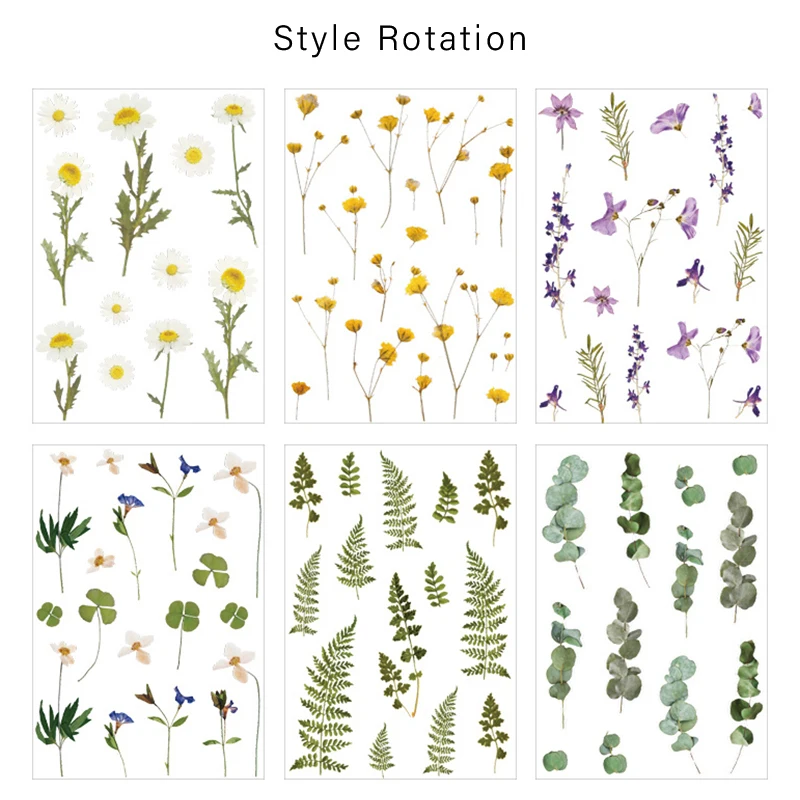 Flower series Decorative PVC Stickers Scrapbooking Stick Label Diary Stationery Album Retro plant Eucalyptus sticker 
Flower series Decorative PVC Stickers Scrapbooking Stick Label Diary Stationery Album Retro plant Eucalyptus sticker