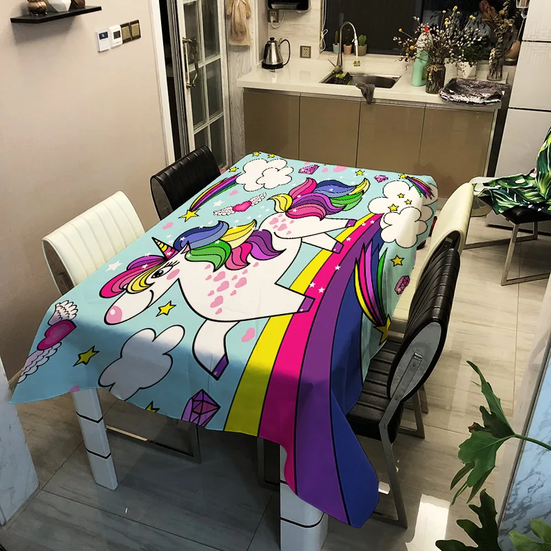 Tablecloth Animals Series Unicorn Theme Printing Table Cover Home Decor Table Desk Decoration Home Supplies Fashion Table Cloth
Tablecloth Animals Series Unicorn Theme Printing Table Cover Home Decor Table Desk Decoration Home Supplies Fashion Table Cloth