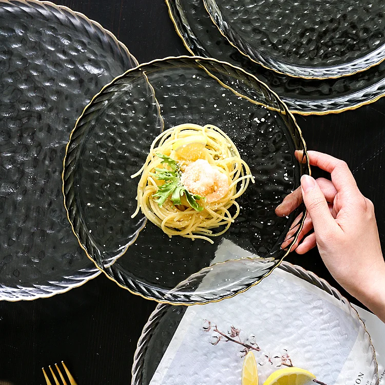 Nordic Western Dinner Plate Fruit Cake Dessert Steak Glass Dinner Plate Round Fashion Assiette Household Tableware DI50CP
Nordic Western Dinner Plate Fruit Cake Dessert Steak Glass Dinner Plate Round Fashion Assiette Household Tableware DI50CP