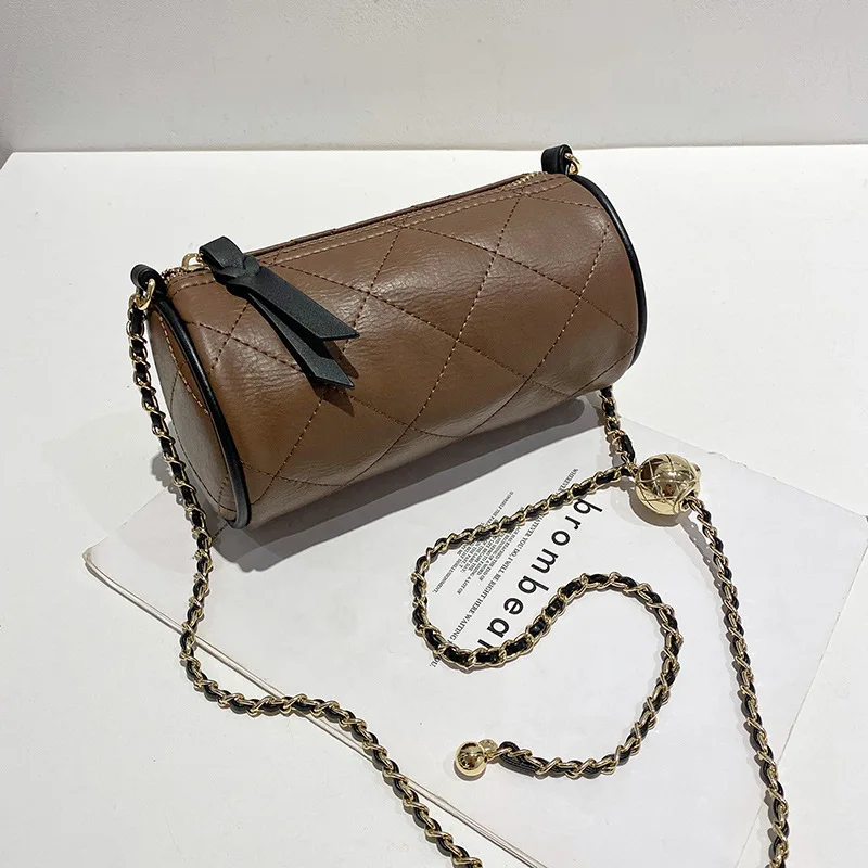 Vintage Round Bag Crossbody Bags for Women 2021 Female Fashion Casual Solid Color Barrel-Shaped Shoulder Bag Designer Handbags
Vintage Round Bag Crossbody Bags for Women 2021 Female Fashion Casual Solid Color Barrel-Shaped Shoulder Bag Designer Handbags