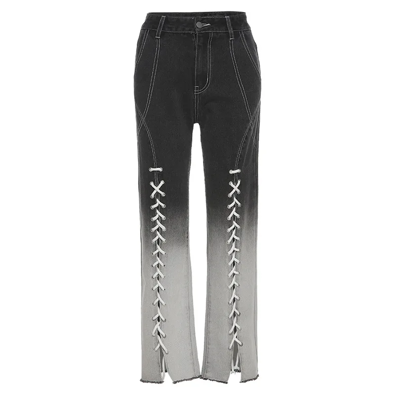 2021 Spring Fashion Slim High Waist Wide Leg Pants Casual Jeans Women Cool Street Wear Zip Bandage Female Denim Trousers Basic
2021 Spring Fashion Slim High Waist Wide Leg Pants Casual Jeans Women Cool Street Wear Zip Bandage Female Denim Trousers Basic