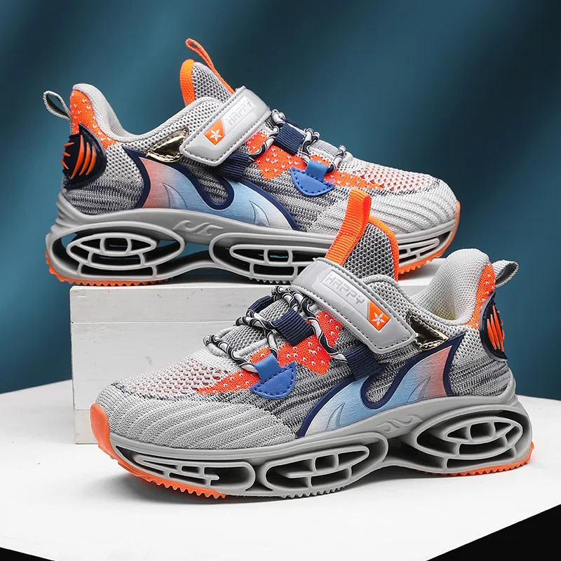 Children's Running Gray Sneakers Non-slip Children's Sports Running Shoes Boys' Autumn and Big Children's Comfortable Sneakers
Children's Running Gray Sneakers Non-slip Children's Sports Running Shoes Boys' Autumn and Big Children's Comfortable Sneakers