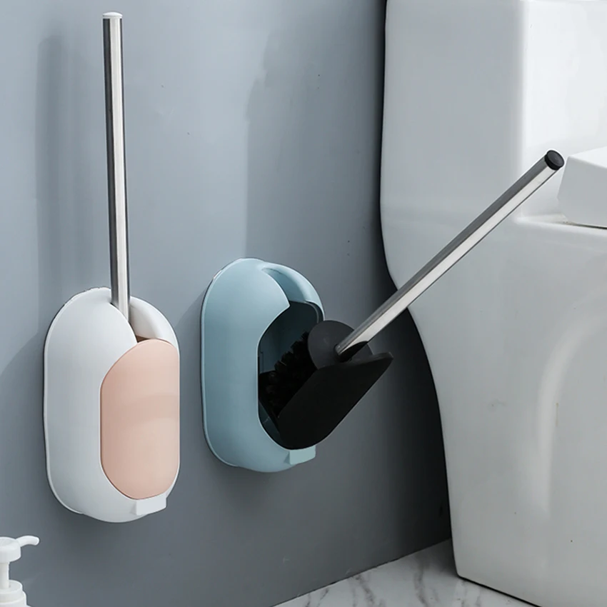 Toilet Brush Holder Set Wall Mount Covered Brush Stainless Steel Handle Toilet Brush with Self Opening Closing Lid for Bathroom
Toilet Brush Holder Set Wall Mount Covered Brush Stainless Steel Handle Toilet Brush with Self Opening Closing Lid for Bathroom