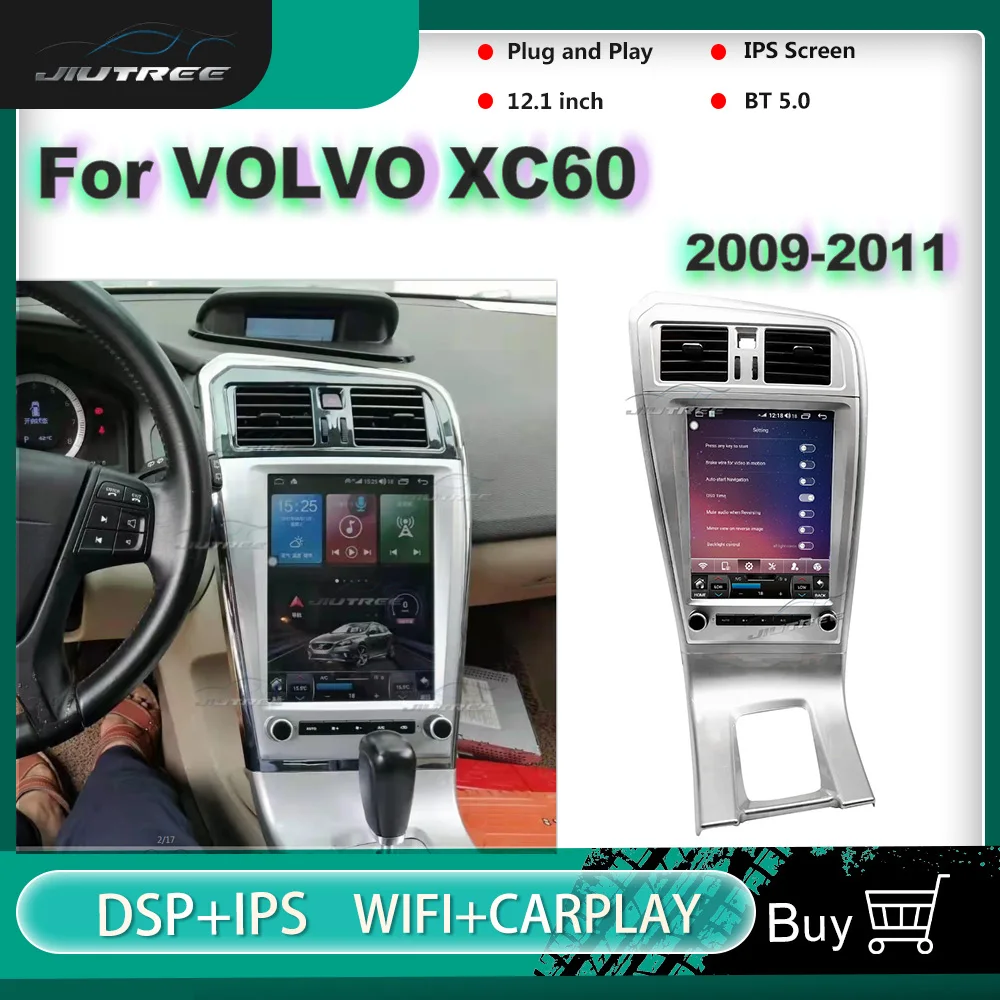 12.1 Inch 2 Din Android Car Radio For Volvo XC60 2009 2010 2011 Multimedia Car DVD Player Auto Stereo Receiver GPS Navigation
12.1 Inch 2 Din Android Car Radio For Volvo XC60 2009 2010 2011 Multimedia Car DVD Player Auto Stereo Receiver GPS Navigation