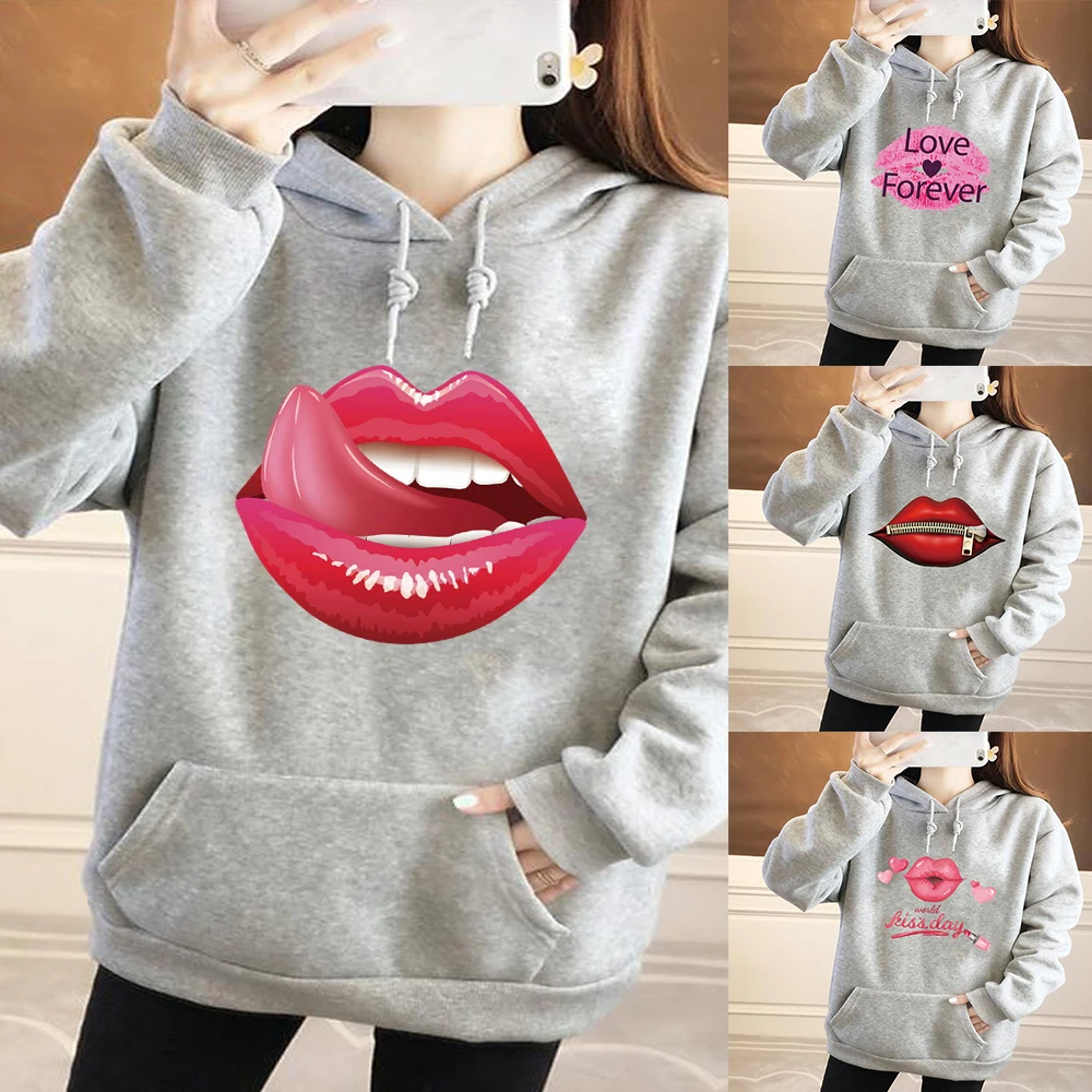 Sweatshirts 2021year All-match Hoodie Pullover Harajuku Polyester Cotton Hoodie Casual Sportswear Pullover Womens Winter Jacket
Sweatshirts 2021year All-match Hoodie Pullover Harajuku Polyester Cotton Hoodie Casual Sportswear Pullover Womens Winter Jacket