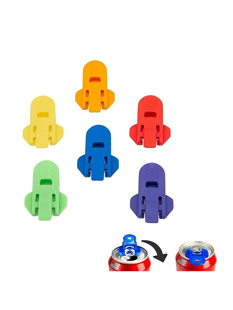 6Pcs Easy Can Opener Color Coded Drink Shield Soda Protector Beverage Drink Barricade Cover Kitchen Outdoor Bar Tool
6Pcs Easy Can Opener Color Coded Drink Shield Soda Protector Beverage Drink Barricade Cover Kitchen Outdoor Bar Tool
