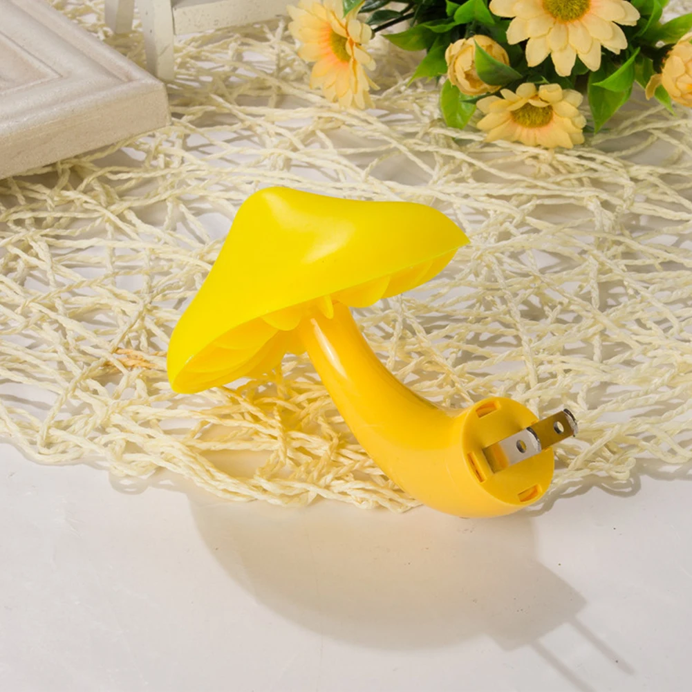 Intelligent Mushroom Shape LED Night Light Energy Saving Sensor Plug In Wall Lamps LED Cabinet Light For Adults Kids Warm Yellow
Intelligent Mushroom Shape LED Night Light Energy Saving Sensor Plug In Wall Lamps LED Cabinet Light For Adults Kids Warm Yellow