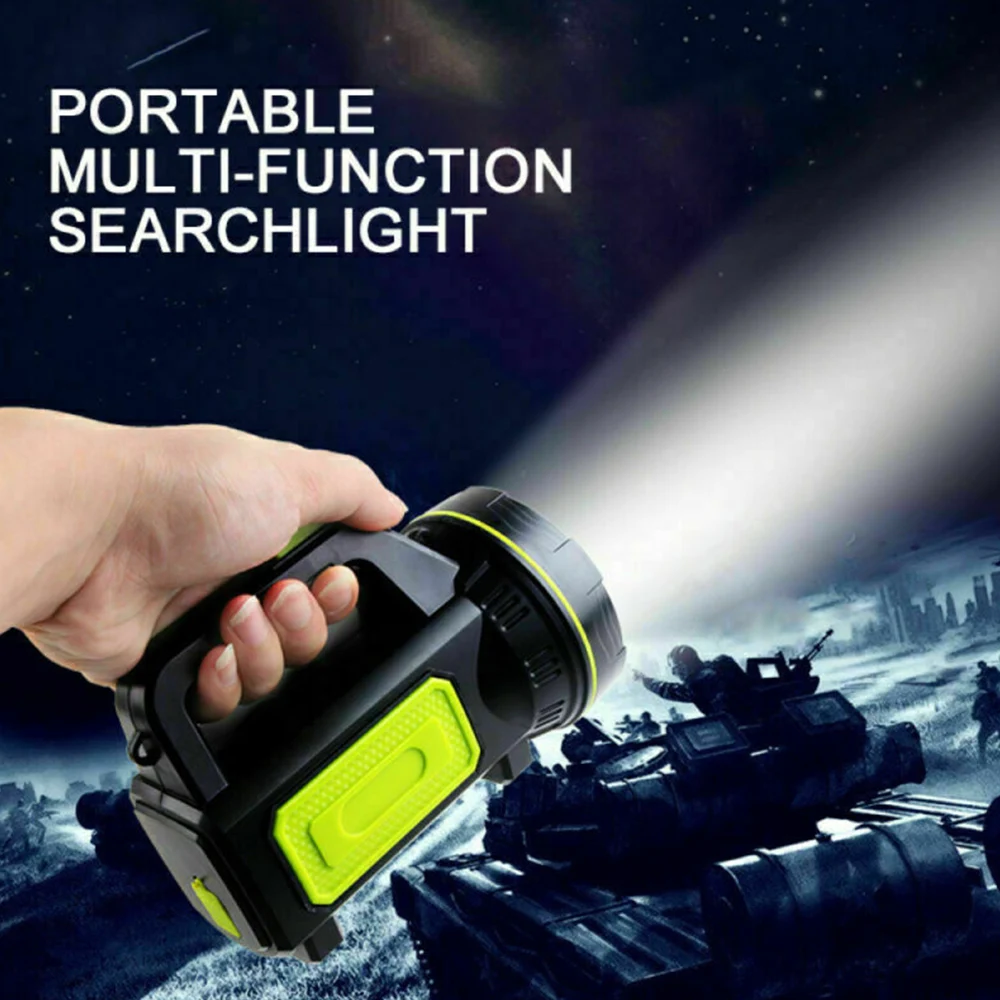 2 Modes Portable Spotlights Dual Head Flashlight Usb Led Ultra Bright Searchlight Work Lamp For Running Camping Jogging Fishing
2 Modes Portable Spotlights Dual Head Flashlight Usb Led Ultra Bright Searchlight Work Lamp For Running Camping Jogging Fishing