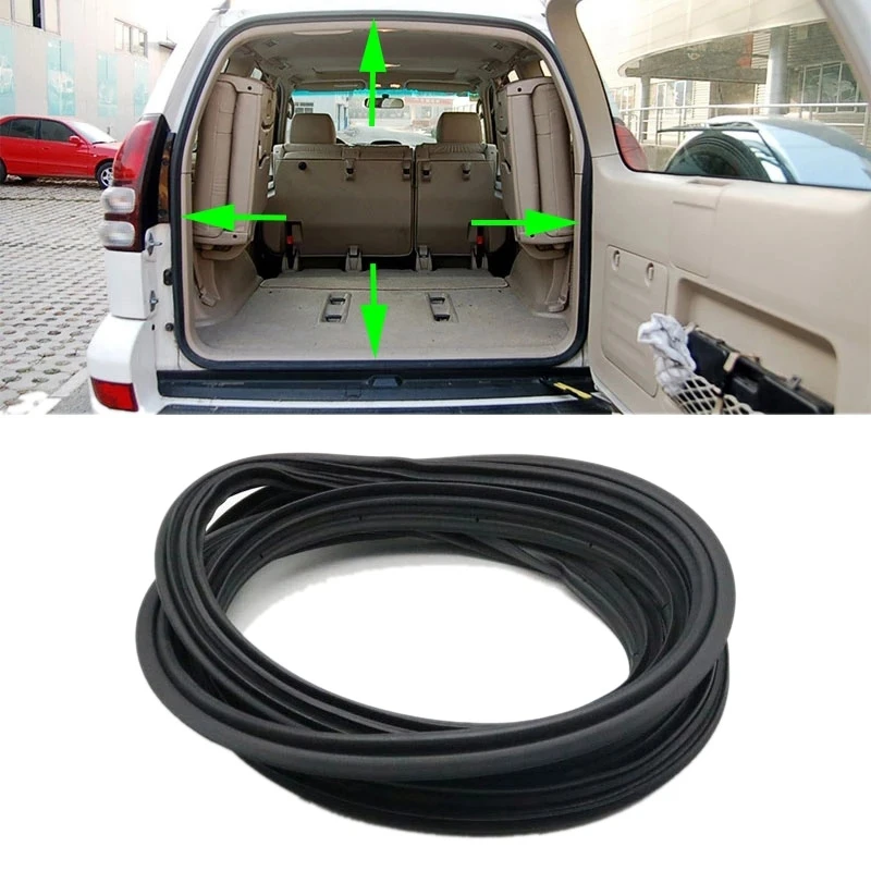 Rubber Black Car Rear Trunk Tailgate Seal Strip for Toyota Land Cruiser Prado 120 LC120 2003-2009
Rubber Black Car Rear Trunk Tailgate Seal Strip for Toyota Land Cruiser Prado 120 LC120 2003-2009