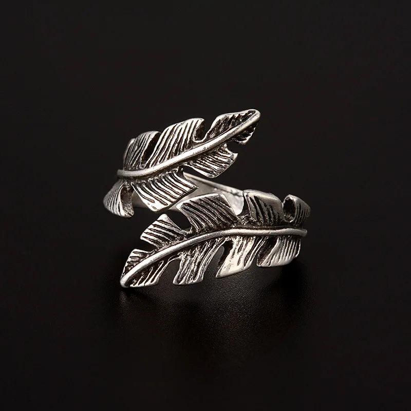 Fashion Retro High Quality Female Rings Personality Feathers Arrow Open Adjustable Size Tide Flow Jewelry
Fashion Retro High Quality Female Rings Personality Feathers Arrow Open Adjustable Size Tide Flow Jewelry