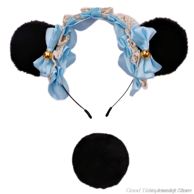 Japanese Lolita Bear Ears Lace Bow Bell Headband with Round Plush Animal Tail Set Anime Kawaii Cosplay Costume A28 21 Dropship
Japanese Lolita Bear Ears Lace Bow Bell Headband with Round Plush Animal Tail Set Anime Kawaii Cosplay Costume A28 21 Dropship