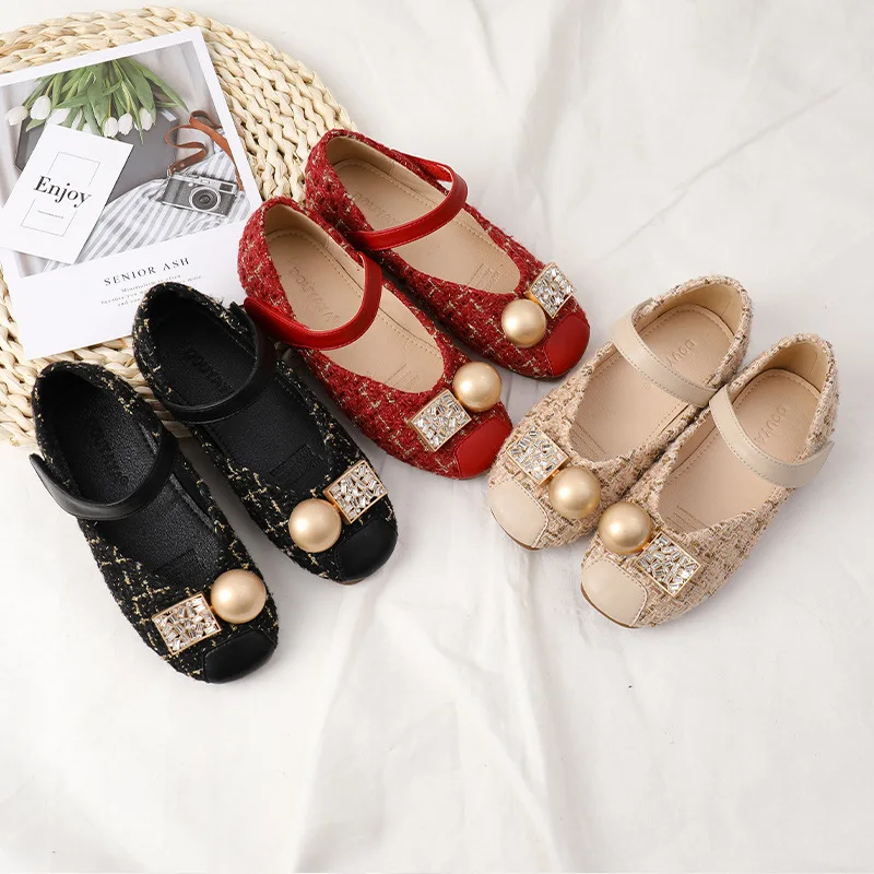 Girls Flat Shoes Sweet Mary Jane Pearl New Baby Girls Leather Shoe Braid Kids Princess Toddler Party Children's Dance Shoes
Girls Flat Shoes Sweet Mary Jane Pearl New Baby Girls Leather Shoe Braid Kids Princess Toddler Party Children's Dance Shoes