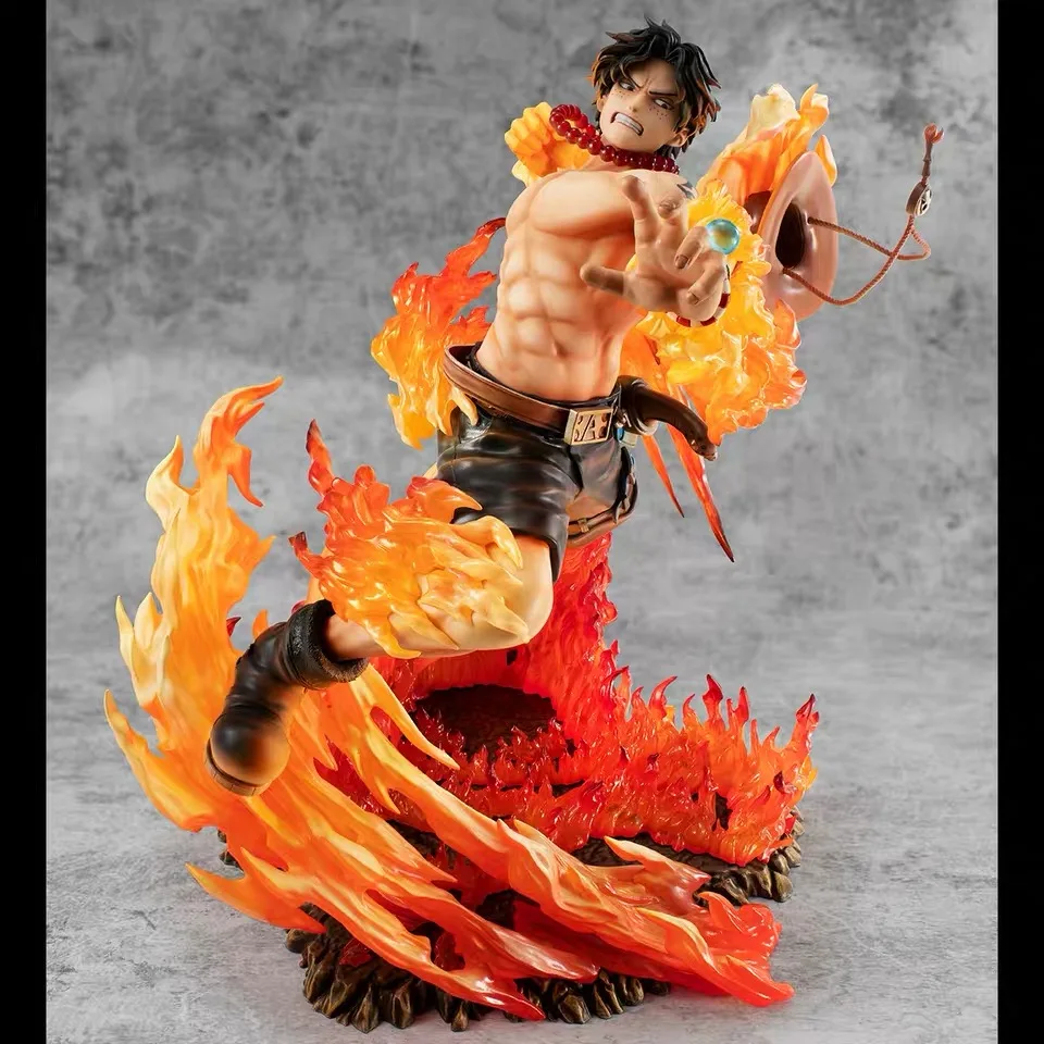 Оригинальный Bandai Megahouse один кусок портрет пиратов максимальный Portgas D Ace действие