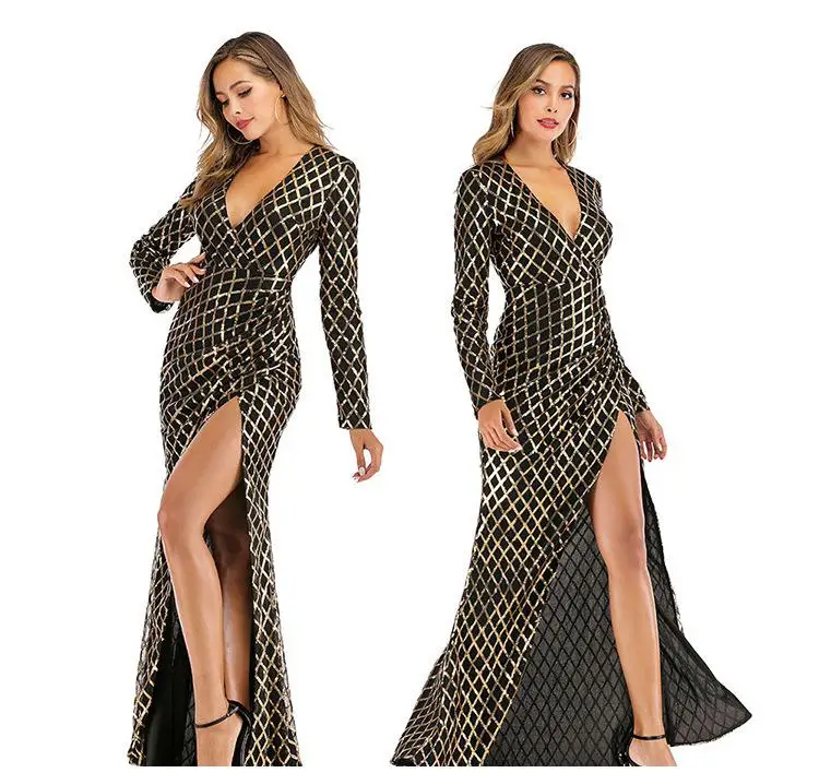 Sexy Sequins Lace Prom Dresses 2020 High Split Women Party Dress De Festa Longo Vestidos De Graduacion Dress Raso Prom Gala Gown
Sexy Sequins Lace Prom Dresses 2020 High Split Women Party Dress De Festa Longo Vestidos De Graduacion Dress Raso Prom Gala Gown