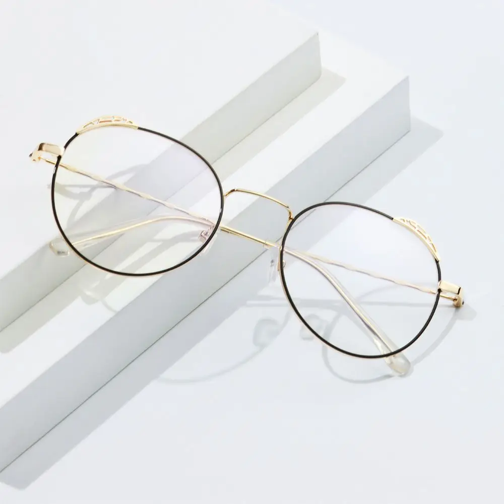 Fashion Metal Round Frame Ultralight Optical Spectacle Glasses Eyeglasses Flat Mirror Eyewear
Fashion Metal Round Frame Ultralight Optical Spectacle Glasses Eyeglasses Flat Mirror Eyewear