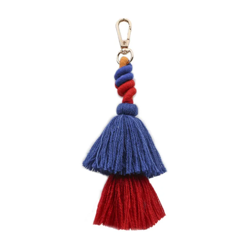 Fashion Handmade Ethnic Bag Accessories Pendant Cross Border Europe And America Bohemian Cotton Wool Ball Tassel Key Chain
Fashion Handmade Ethnic Bag Accessories Pendant Cross Border Europe And America Bohemian Cotton Wool Ball Tassel Key Chain
