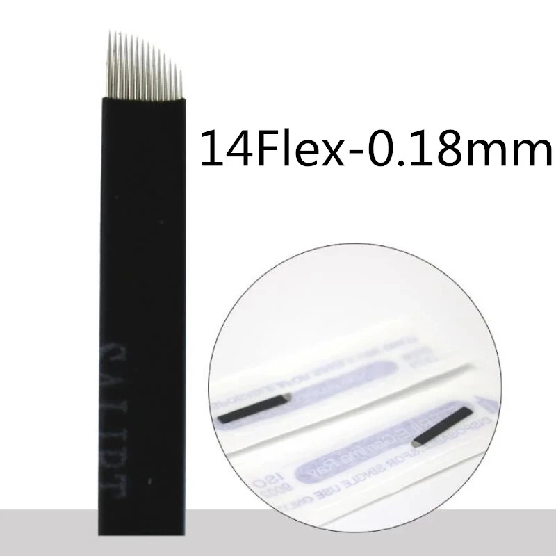 100pcs 0.18mm Black 18 U Laminas Agulhas Tebori Microblading Needles U-shaped and Bevel Tattoo Blades Needles Eyebrow Manual Pen 
100pcs 0.18mm Black 18 U Laminas Agulhas Tebori Microblading Needles U-shaped and Bevel Tattoo Blades Needles Eyebrow Manual Pen