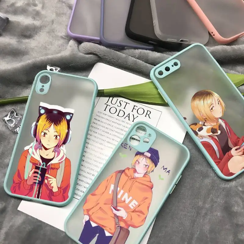 Kenma Kozume of Haikyuu anime Phone Case matte transparent For iphone 7 8 11 12 plus mini x xs xr pro max cover
Kenma Kozume of Haikyuu anime Phone Case matte transparent For iphone 7 8 11 12 plus mini x xs xr pro max cover
