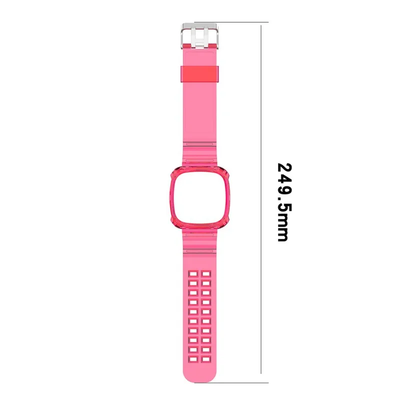 Universal Replacements Silicone Transparent Multi-Color Wrist Sport Strap Protective Case For FitbitVersa 3 Sense Bracelet
Universal Replacements Silicone Transparent Multi-Color Wrist Sport Strap Protective Case For FitbitVersa 3 Sense Bracelet