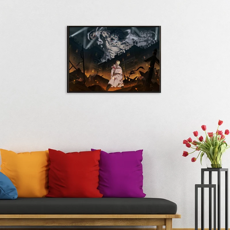 Attack on Titan Posters Japanese Anime Coated Paper Prints Clear Image Room Bar Home Art Painting Wall Sticker
Attack on Titan Posters Japanese Anime Coated Paper Prints Clear Image Room Bar Home Art Painting Wall Sticker