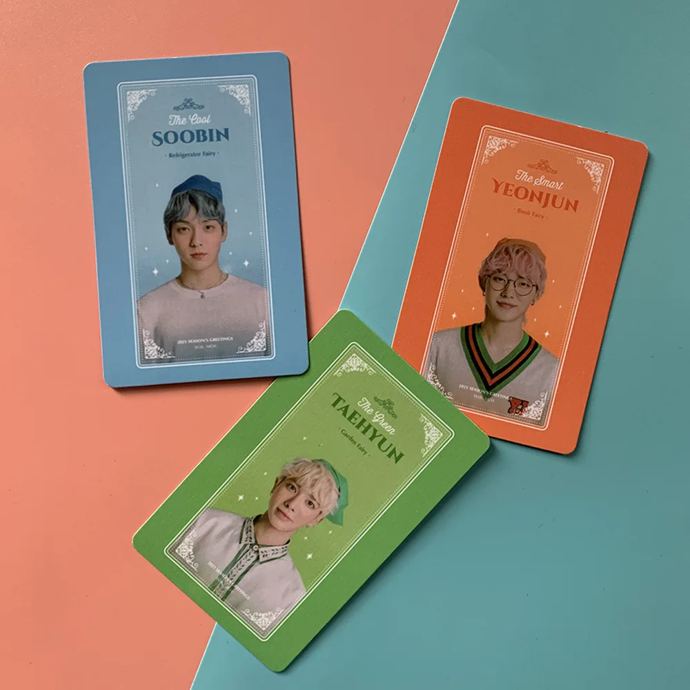 5pcs/set Kpop TXT Photocard 2021 SEASONS GREETINGS NEW Photo Album Cards for Fans Collection
5pcs/set Kpop TXT Photocard 2021 SEASONS GREETINGS NEW Photo Album Cards for Fans Collection
