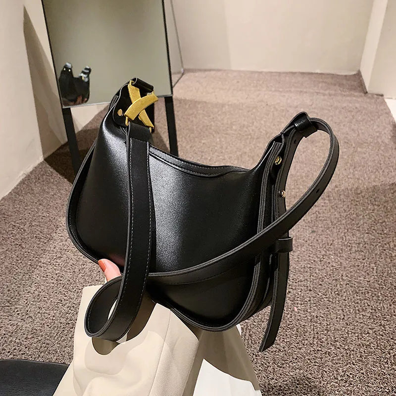Casual Brand Shoulder Bag Female Luxury Soft Leather Crossbody Bag Fashion All Match Handbags Women's Black Design Messenger Bag
Casual Brand Shoulder Bag Female Luxury Soft Leather Crossbody Bag Fashion All Match Handbags Women's Black Design Messenger Bag