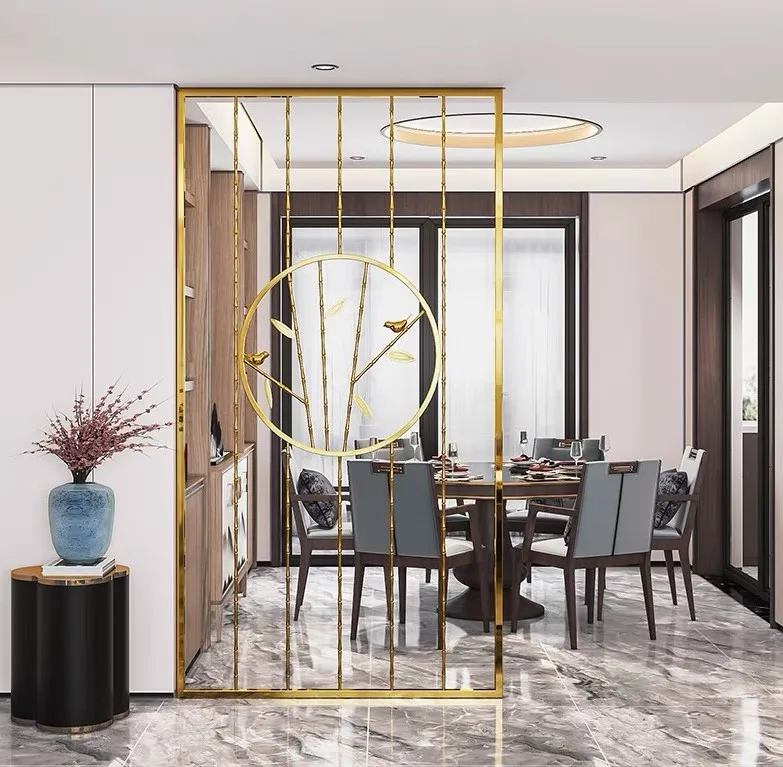 Stainless Steel Screen Partition Home Entrance Door To Block The Living Room Decoration Entrance
Stainless Steel Screen Partition Home Entrance Door To Block The Living Room Decoration Entrance