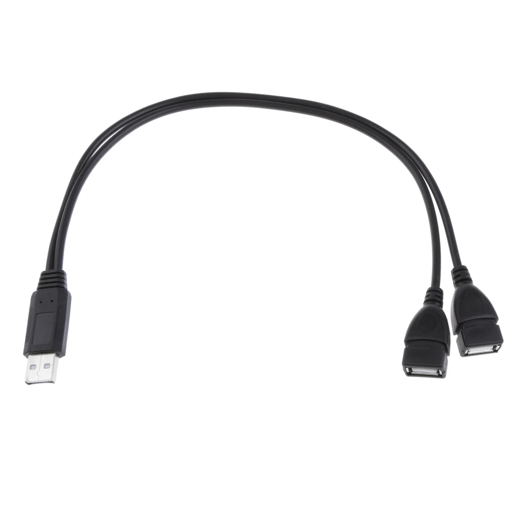 USB сплиттер кабель папа мама 2 порта концентратор шнур (только один порт для