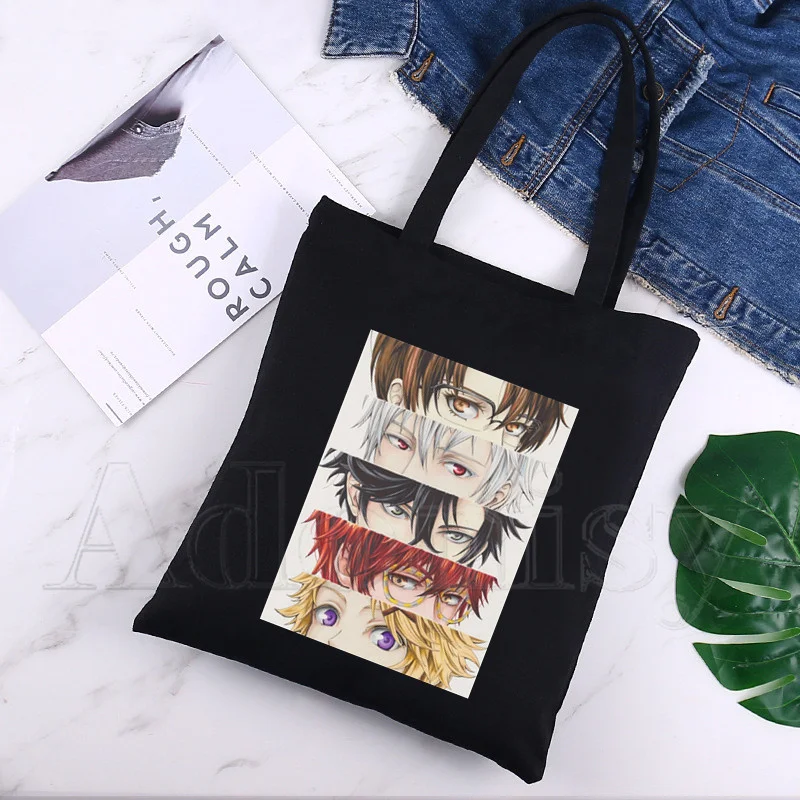 Mystic Messenger Design Shoulder Canvas Bags Large Capacity College Harajuku Handbag Women Bag Shopping Bag Black
Mystic Messenger Design Shoulder Canvas Bags Large Capacity College Harajuku Handbag Women Bag Shopping Bag Black