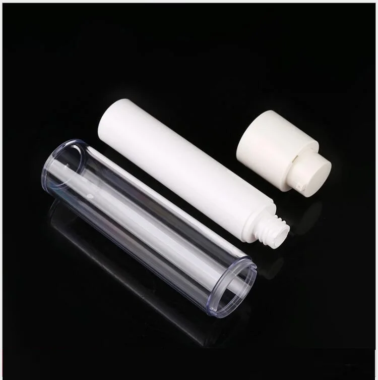 30ml rotate airless bottle with white pump for lotion/emulsion/serum/foundation skin care cosmetic packing
30ml rotate airless bottle with white pump for lotion/emulsion/serum/foundation skin care cosmetic packing