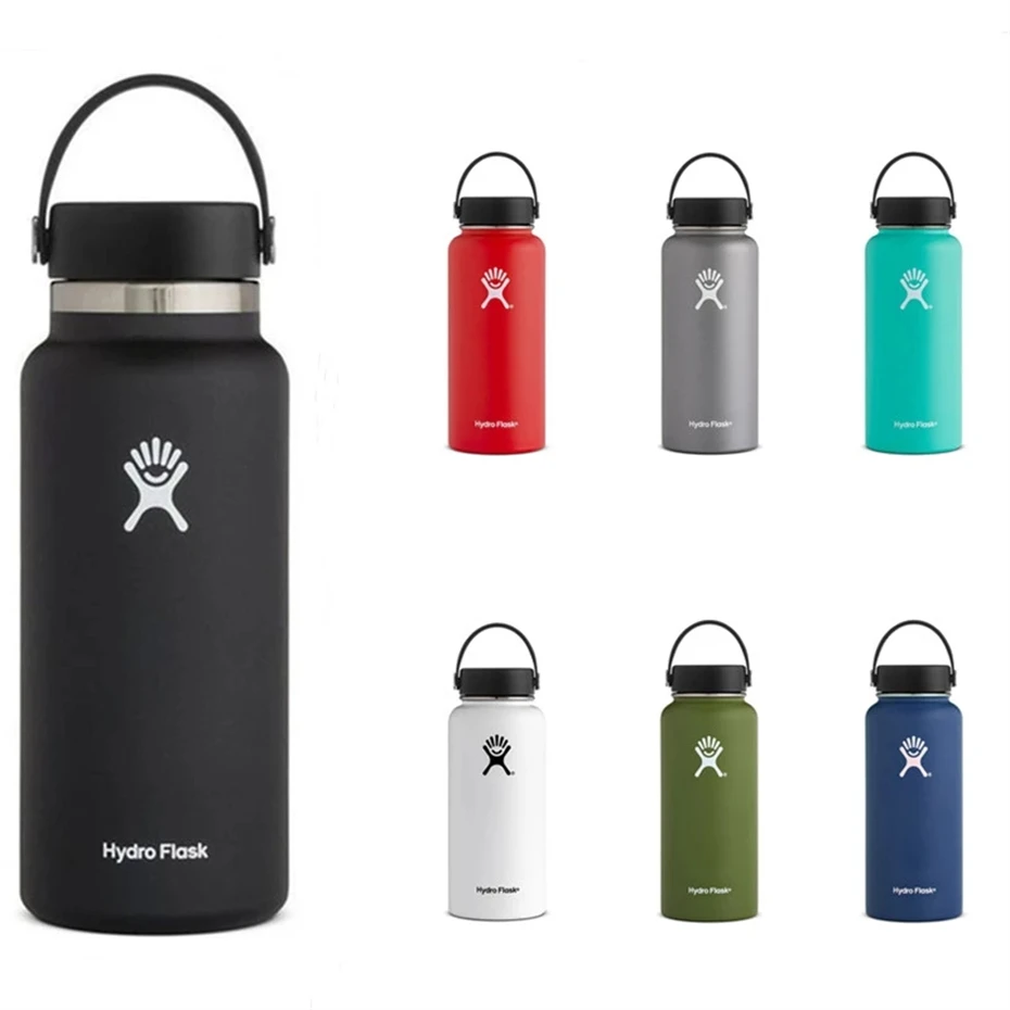 Stainless steel water bottle isolation vacuum bottle wide mouth water bottle with elastic buffer and straw buffer18 / 32 / 40 oz
Stainless steel water bottle isolation vacuum bottle wide mouth water bottle with elastic buffer and straw buffer18 / 32 / 40 oz