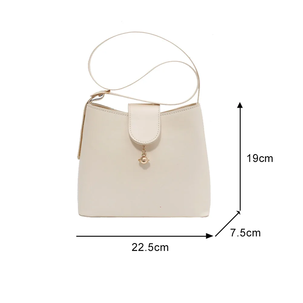 Designer Women PU Leather Pure Color Crossbody Shoulder Messenger Bag Ladies Vintage Zipper Bucket Bags
Designer Women PU Leather Pure Color Crossbody Shoulder Messenger Bag Ladies Vintage Zipper Bucket Bags