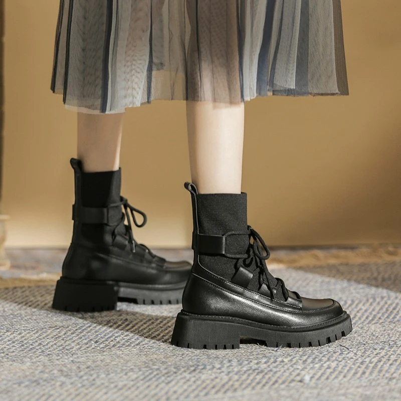 2021 Autumn Women's Platform Motorcycle Boots Woman Retro Low Heels Pumps Ladies Outdoor Casual Ankle Boots Female Comfort Shoes
2021 Autumn Women's Platform Motorcycle Boots Woman Retro Low Heels Pumps Ladies Outdoor Casual Ankle Boots Female Comfort Shoes