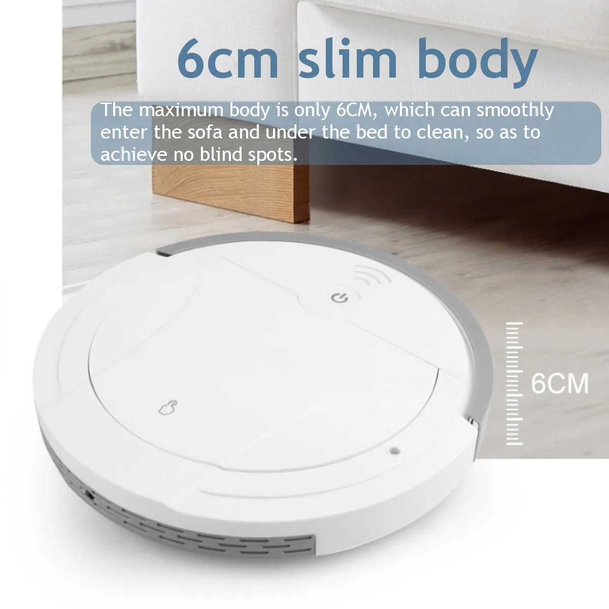 5-in-1 Automatic Multifunctional Smart Robot Vacuum Cleaner for Home USB Charging Sweeping Robot Dry/Wet UV Disinfection Cleaner
5-in-1 Automatic Multifunctional Smart Robot Vacuum Cleaner for Home USB Charging Sweeping Robot Dry/Wet UV Disinfection Cleaner