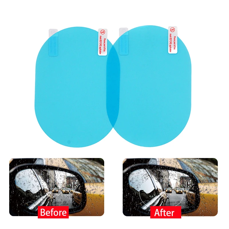 2Pcs/Pair Car Rearview Mirror Protective Film Anti Rain Films Anti Fog Stickers Waterproof Rainproof Car Accessories
2Pcs/Pair Car Rearview Mirror Protective Film Anti Rain Films Anti Fog Stickers Waterproof Rainproof Car Accessories