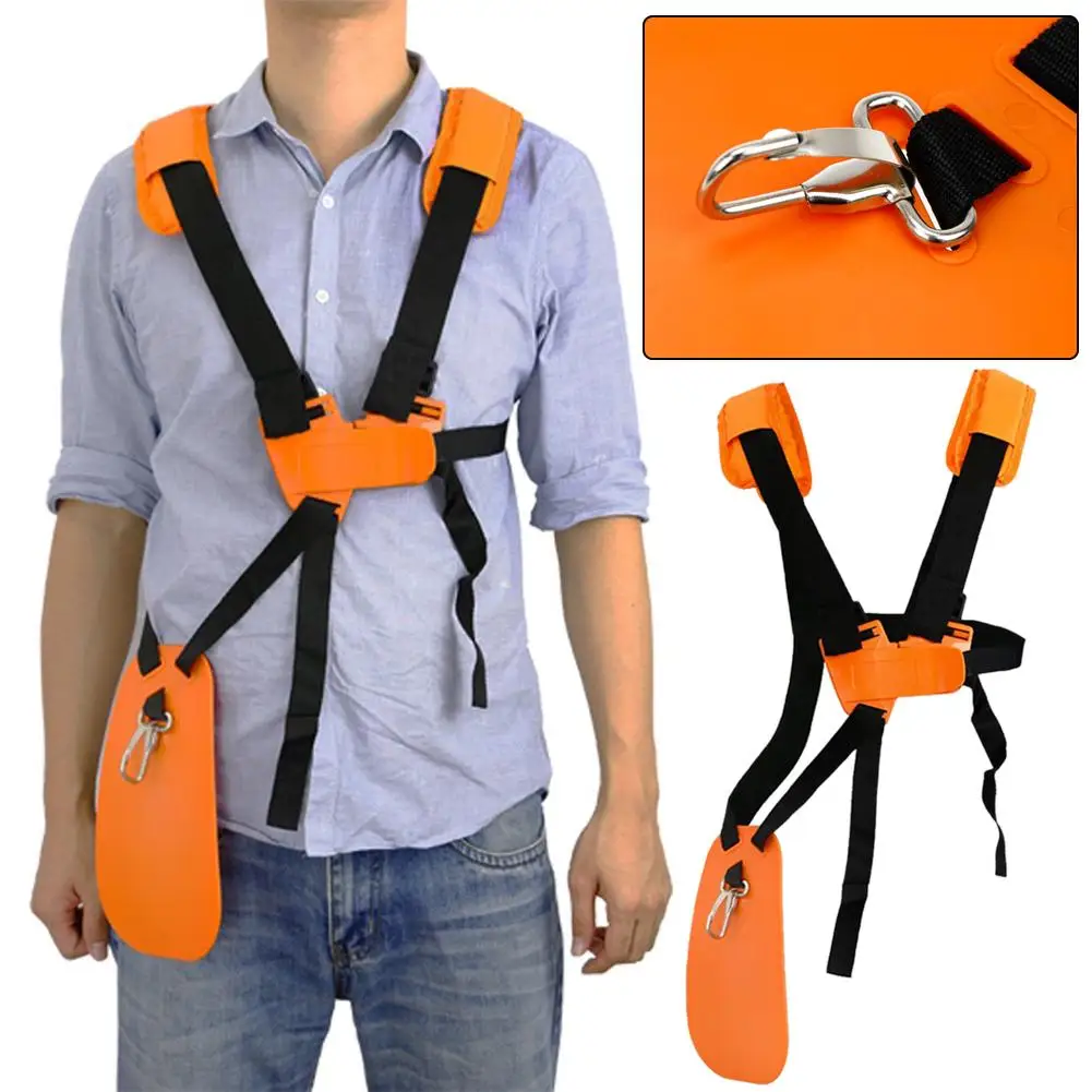 Adjustable Strimmer Double Breasted Shoulder Harness Strap For Brush Cutter Mower Trimmer Padded Belt Garden Protection Panel 
Adjustable Strimmer Double Breasted Shoulder Harness Strap For Brush Cutter Mower Trimmer Padded Belt Garden Protection Panel